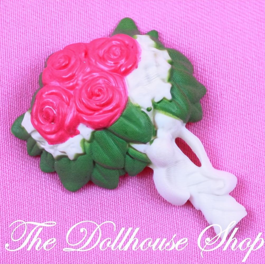 Fisher-Price Loving Family Dollhouse Brides Wedding Flowers Bouquet-The Dollhouse Shop
