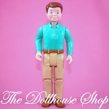 Fisher-Price Loving Family Dollhouse Camper RV Dad Brown Hair Green-The Dollhouse Shop