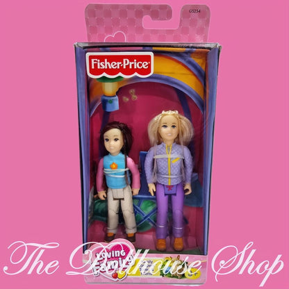 Fisher-Price Loving Family Dollhouse Campers Sister & Friend Girls Doll Figures-The Dollhouse Shop