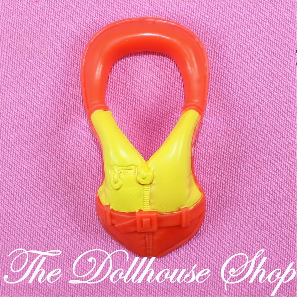 Fisher-Price Loving Family Dollhouse Child Doll Life Jacket Vest Kayak Boat-The Dollhouse Shop