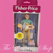 Fisher-Price Loving Family Dollhouse Dad & Baby Boy Doll set-The Dollhouse Shop