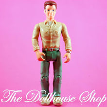Fisher-Price Loving Family Dollhouse Dad Brown Hair Tan Shirt Green Doll-The Dollhouse Shop