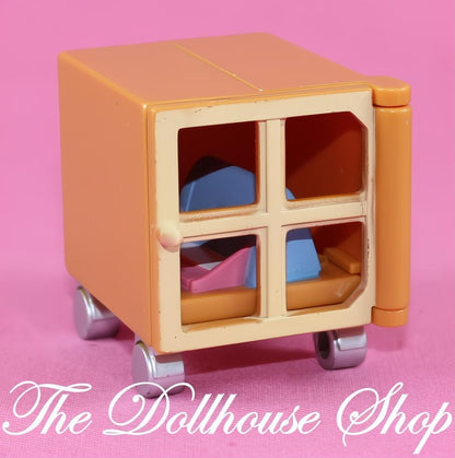 Fisher-Price Loving Family Dollhouse Desk Home Office Printer Cabinet-The Dollhouse Shop