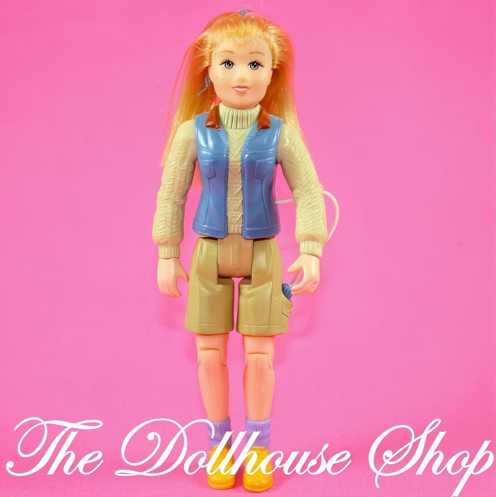 Fisher-Price Loving Family Dollhouse Doll Blonde Camper Mom Guide People-The Dollhouse Shop