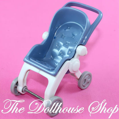 Fisher-Price Loving Family Dollhouse Doll Nursery Folding Stroller-The Dollhouse Shop