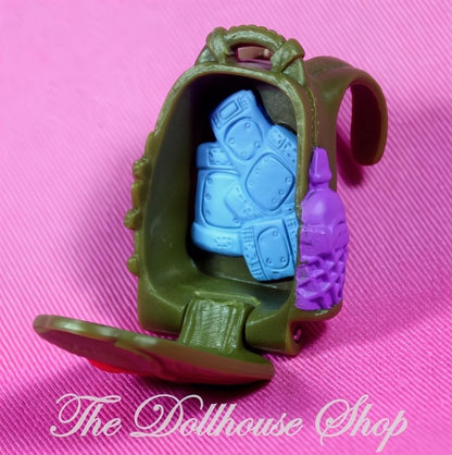 Fisher-Price Loving Family Dollhouse Doll's School Backpack Bag Opens-The Dollhouse Shop