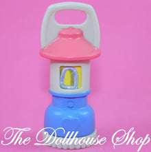 Fisher-Price Loving Family Dollhouse Gray Blue Camping Lantern Camp Light-The Dollhouse Shop
