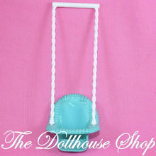 Fisher-Price Loving Family Dollhouse Green Hanging Baby Doll Single Swing-The Dollhouse Shop