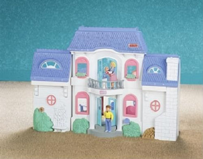 Fisher-Price Loving Family Dollhouse Green Kitchen Shelf for Frying Pan-The Dollhouse Shop