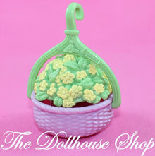 Fisher Price Loving Family Dollhouse Hanging Potted Plant Garden Flowers-The Dollhouse Shop