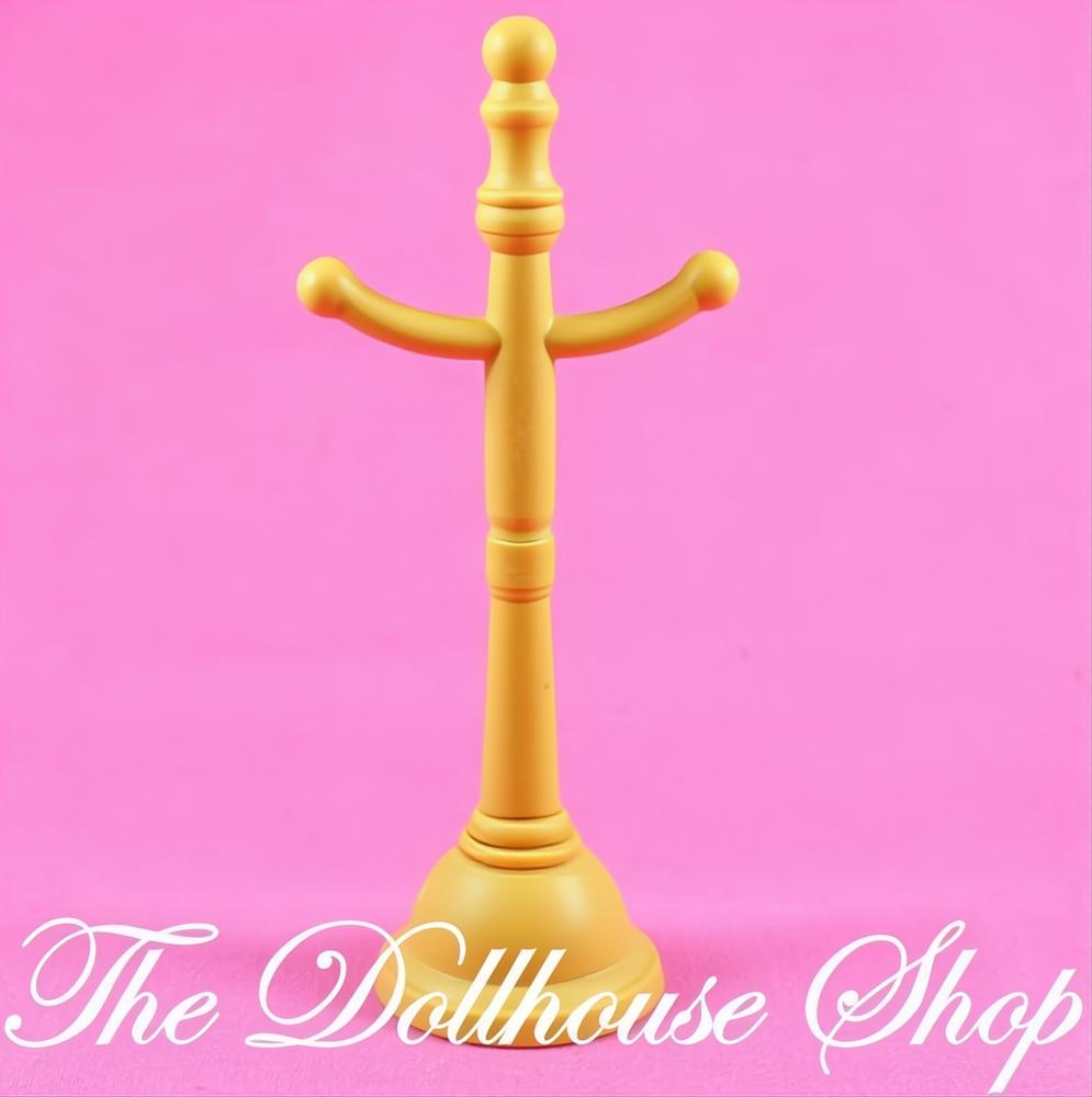 Fisher-Price Loving Family Dollhouse Hat Tree Coat Stand Rack Bedroom-The Dollhouse Shop