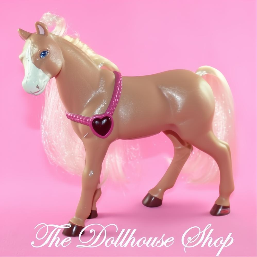 Fisher-Price Loving Family Dollhouse Heart Pony Musical Mom Horse 'Dell'-The Dollhouse Shop