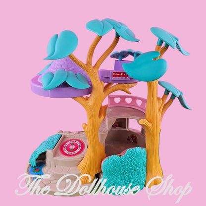 Fisher-Price Loving Family Dollhouse Hideaway Hollow Bunny Treehouse-The Dollhouse Shop
