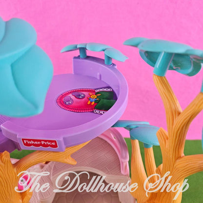 Fisher-Price Loving Family Dollhouse Hideaway Hollow Bunny Treehouse-The Dollhouse Shop