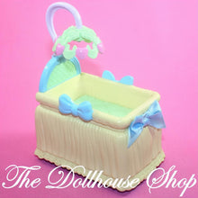 Fisher-Price Loving Family Dollhouse Home for Holidays Nursery Yellow Crib-The Dollhouse Shop
