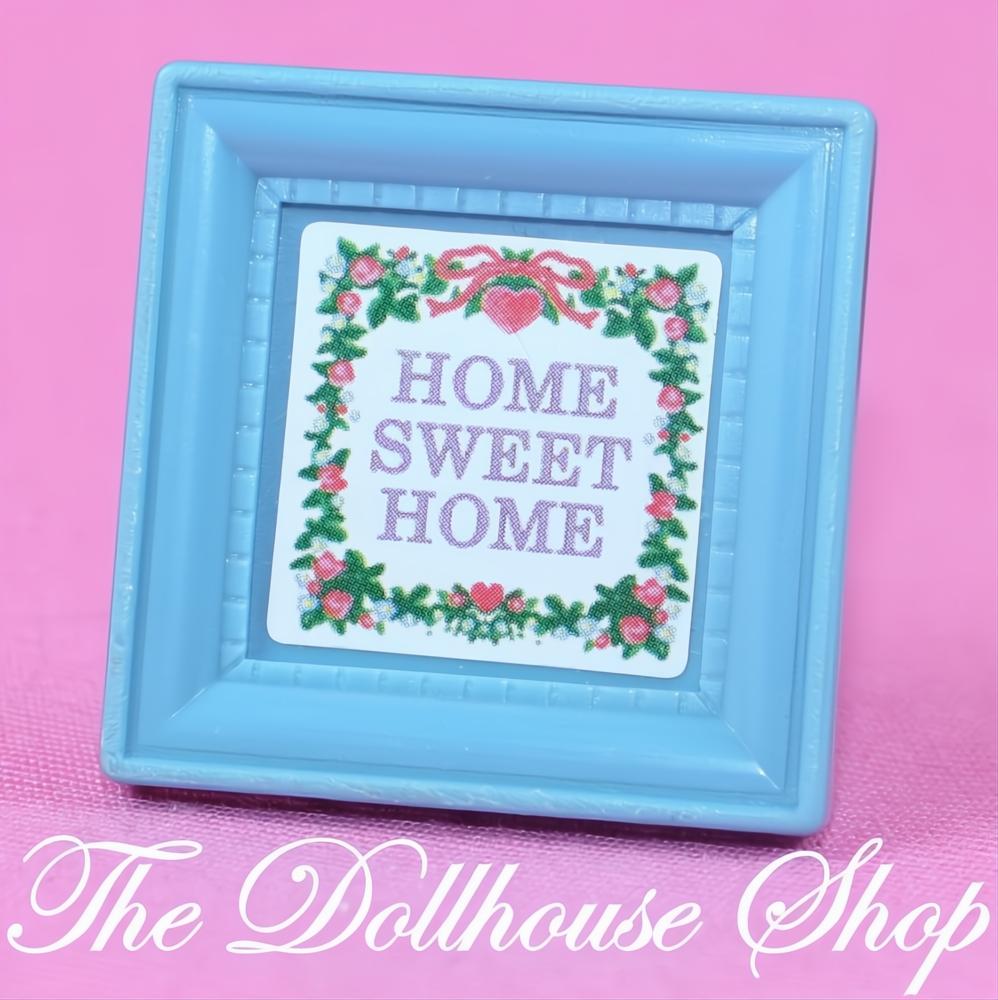 Fisher-Price Loving Family Dollhouse Home Sweet Doll Picture Frame Living Room-The Dollhouse Shop