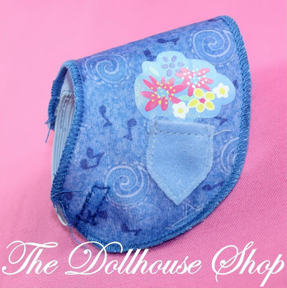 Fisher-Price Loving Family Dollhouse Horse Pony blue Blanket for Mom Dell-The Dollhouse Shop