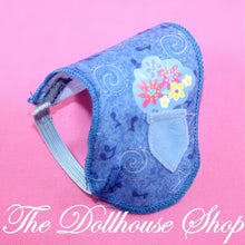 Fisher-Price Loving Family Dollhouse Horse Pony blue Blanket for Mom Dell-The Dollhouse Shop