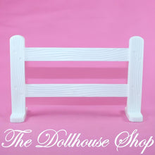 Fisher-Price Loving Family Dollhouse Horse Stable White Fence Piece-The Dollhouse Shop