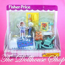Fisher-Price Loving Family Dollhouse Jumping on the Bed Kids Bedroom-The Dollhouse Shop