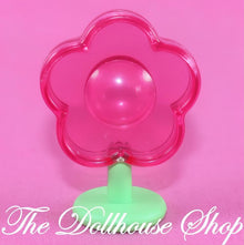 Fisher-Price Loving Family Dollhouse Kids Bedroom Pink Flower Lamp-The Dollhouse Shop