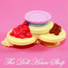 FIsher-Price Loving Family Dollhouse Kitchen Food Sweets Dessert Cake Plate-The Dollhouse Shop