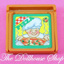 Fisher-Price Loving Family Dollhouse Kitchen Pizza Box Food Dinner Tray-The Dollhouse Shop