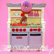 Fisher-Price Loving Family Dollhouse Kitchen White Oven Stove Sounds-The Dollhouse Shop