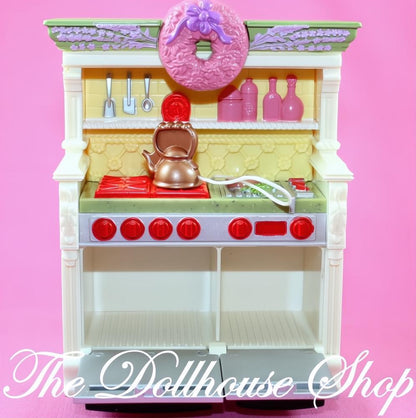 Fisher-Price Loving Family Dollhouse Kitchen White Oven Stove Sounds-The Dollhouse Shop