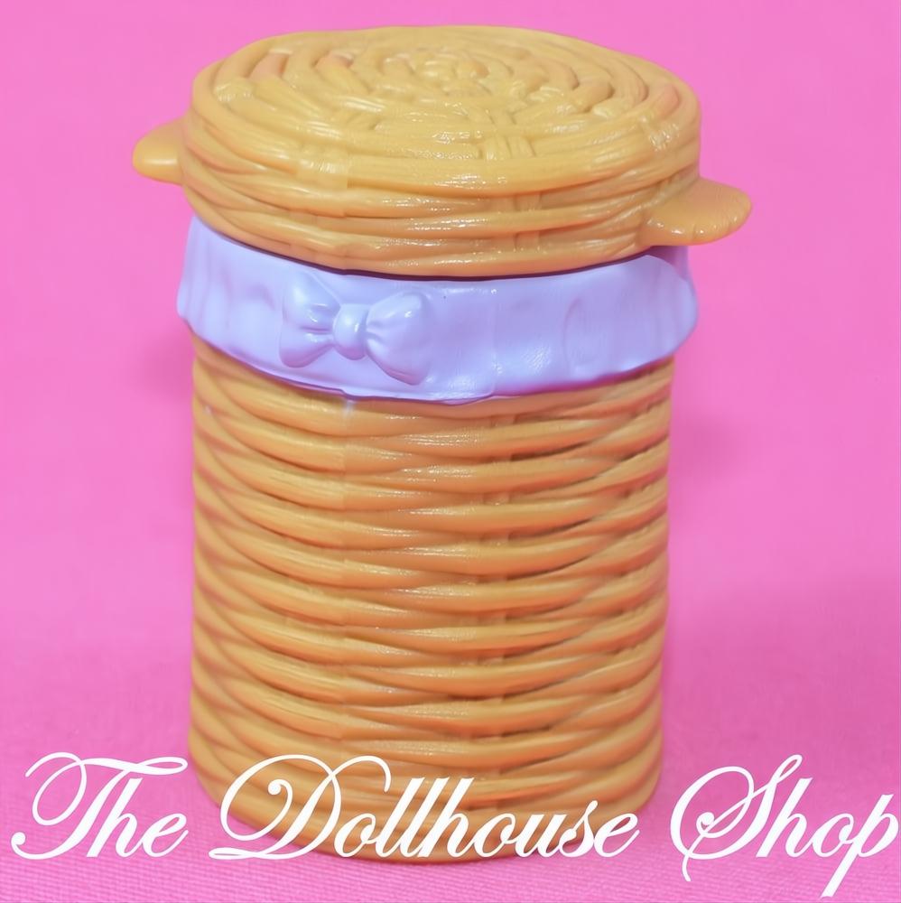 Fisher-Price Loving Family Dollhouse Laundry Clothes Basket Hamper-The Dollhouse Shop