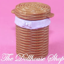 Fisher-Price Loving Family Dollhouse Laundry Clothes Basket Hamper Nursery-The Dollhouse Shop