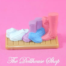 Fisher-Price Loving Family Dollhouse Laundry mudroom Shoes Doll Boots Mat-The Dollhouse Shop