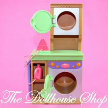 Fisher-Price Loving Family Dollhouse Laundry Washer Dryer Ironing Board Tan-The Dollhouse Shop