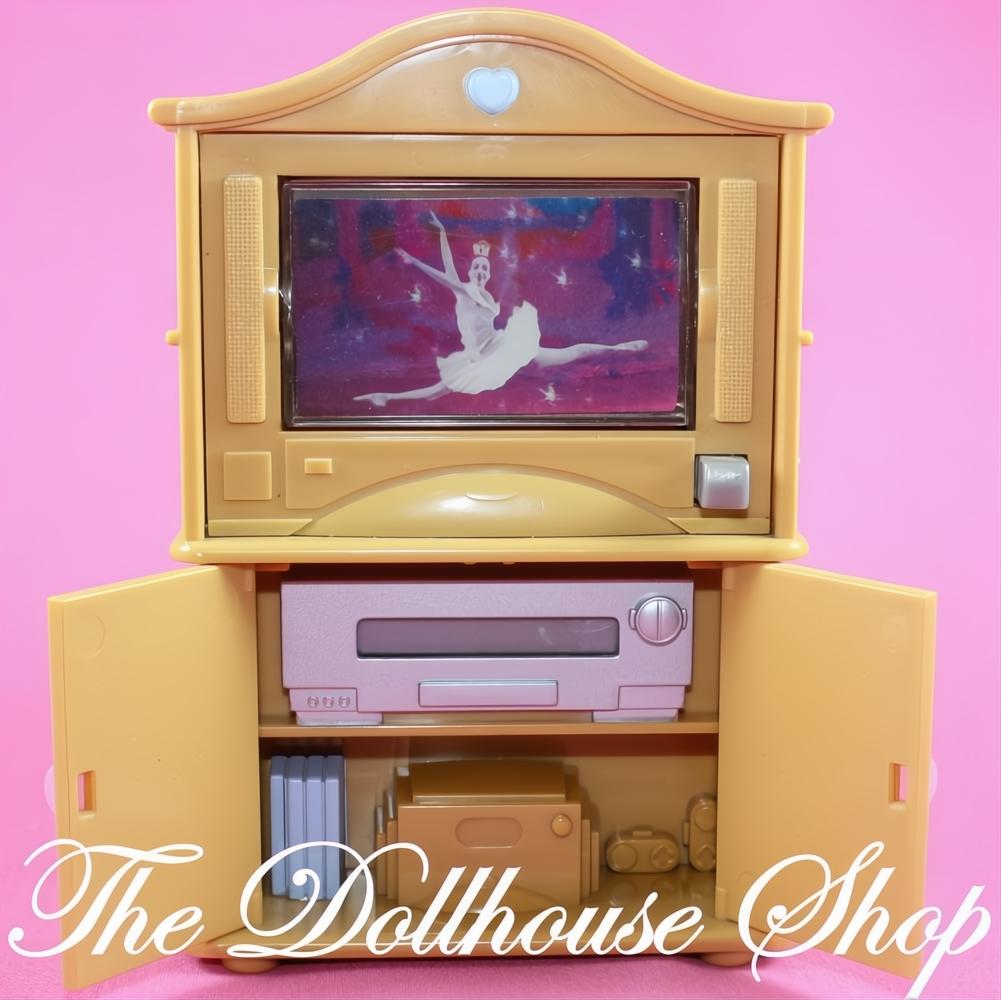 Fisher-Price Loving Family Dollhouse Lights Sounds TV Television Screen Flip-The Dollhouse Shop