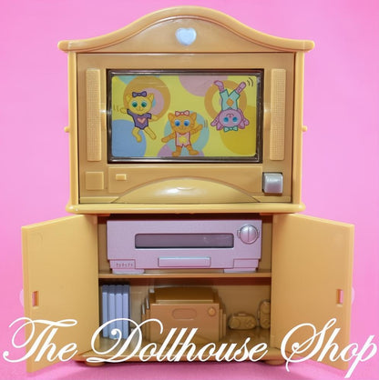 Fisher-Price Loving Family Dollhouse Lights Sounds TV Television Screen Flip-The Dollhouse Shop