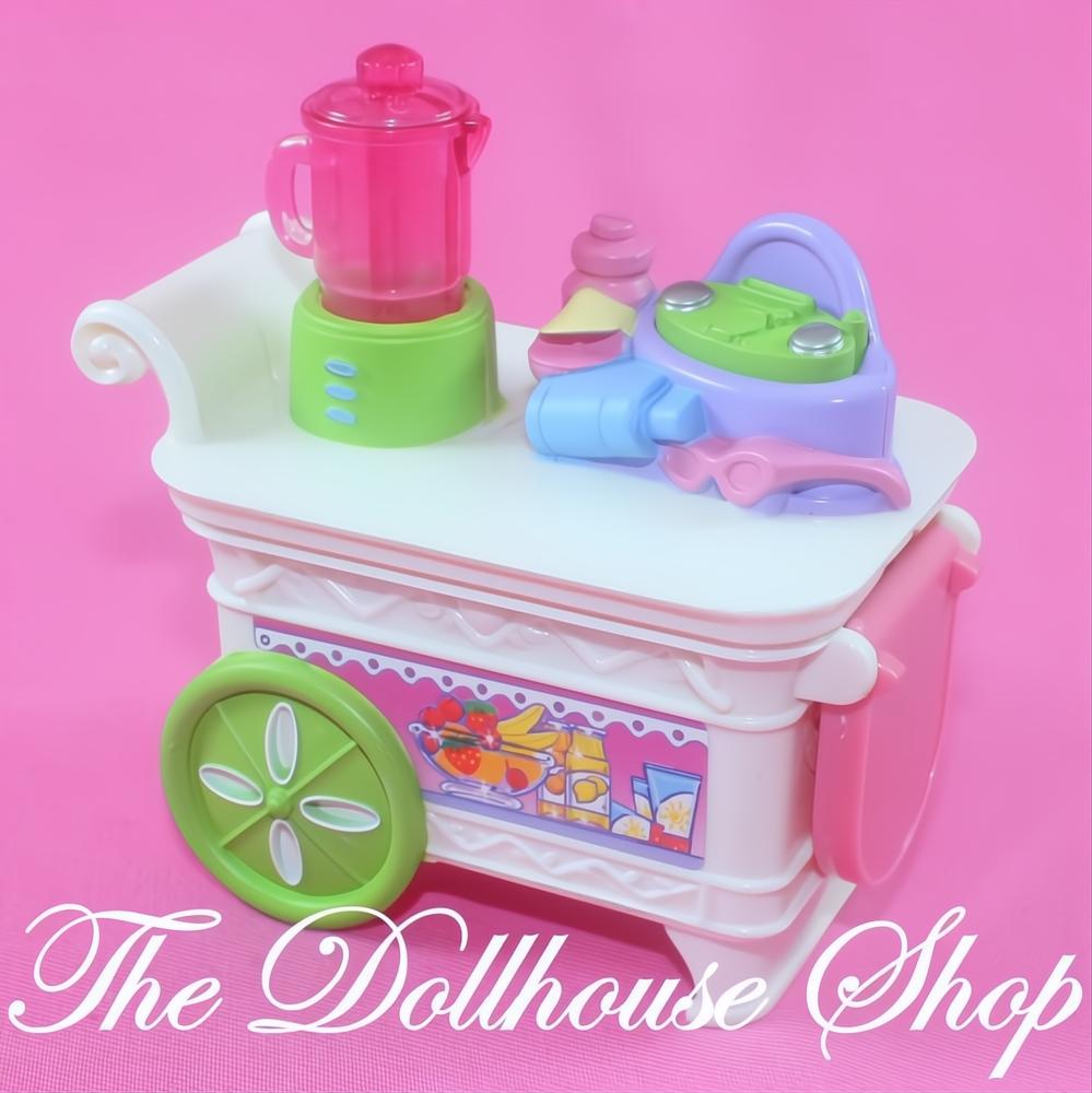 Fisher-Price Loving Family Dollhouse Music Sounds Swimming Pool Cart-The Dollhouse Shop