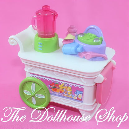 Fisher-Price Loving Family Dollhouse Music Sounds Swimming Pool Cart-The Dollhouse Shop