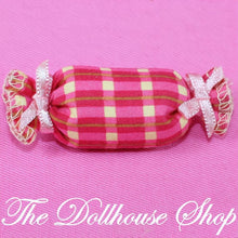 Fisher-Price Loving Family Dollhouse Neck Roll Red Pillow Parents Bedroom-The Dollhouse Shop