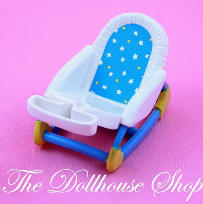 Fisher-Price Loving Family Dollhouse Nursery Rocker Doll Bouncy Seat-The Dollhouse Shop