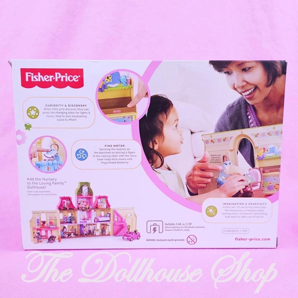 Fisher-Price Loving Family Dollhouse Nursery Set - New in Box (2012)-The Dollhouse Shop