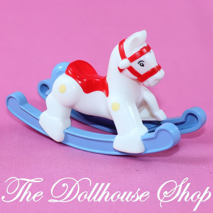 Fisher Price Loving Family Dollhouse Nursery Toy Doll's Rocking Horse-The Dollhouse Shop
