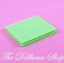 Fisher-Price Loving Family Dollhouse Office Green Laptop Computer Horses-The Dollhouse Shop