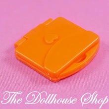 Fisher-Price Loving Family Dollhouse Orange Laptop Office Computer-The Dollhouse Shop