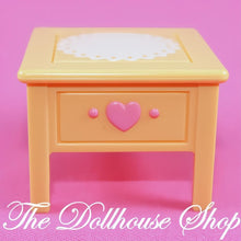 Fisher-Price Loving Family Dollhouse Parents Bedroom Bedside End Table-The Dollhouse Shop
