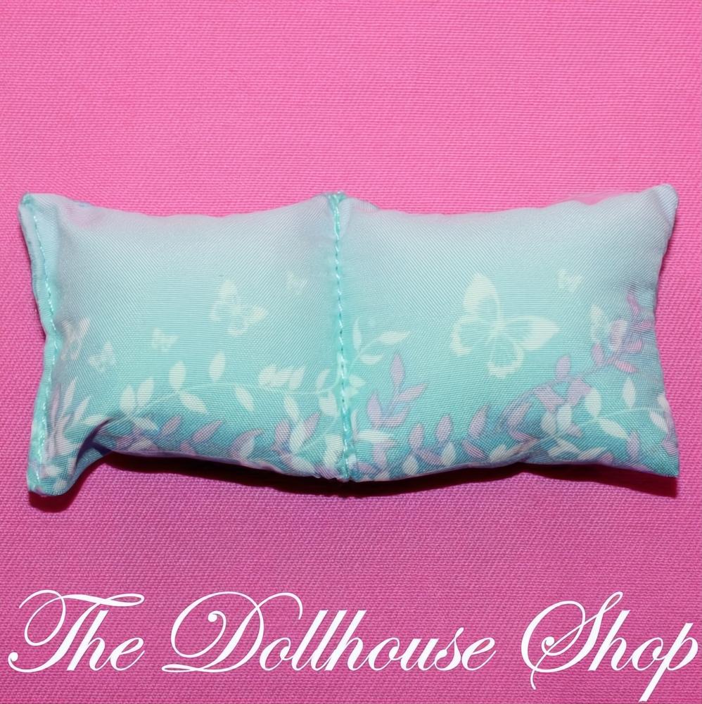 Fisher-Price Loving Family Dollhouse Parents Bedroom Double Bed Pillow-The Dollhouse Shop
