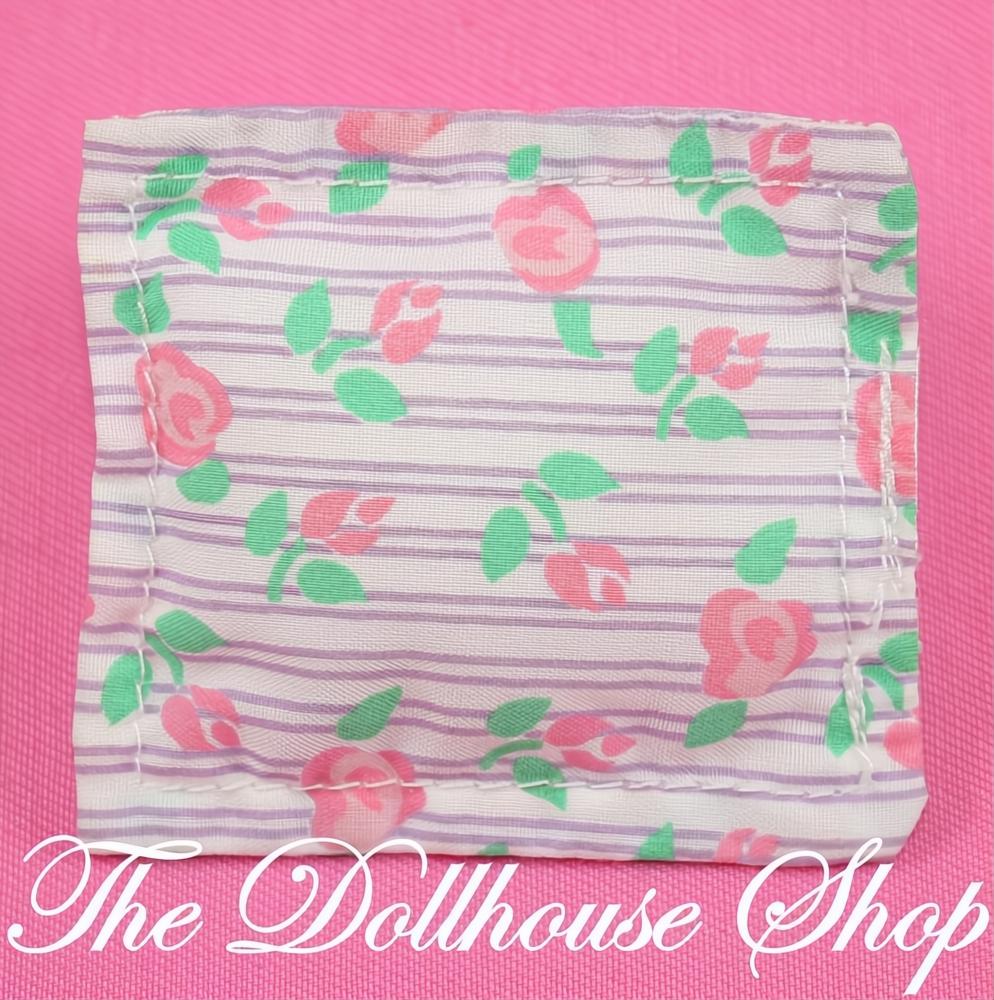 Fisher-Price Loving Family Dollhouse Parent's Bedroom White Bed Pillow-The Dollhouse Shop