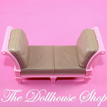 Fisher-Price Loving Family Dollhouse Pink Chaise Sofa Couch Loveseat-The Dollhouse Shop