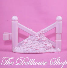 Fisher-Price Loving Family Dollhouse Pink Fence Piece Horse Pony Stable-The Dollhouse Shop