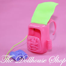 Fisher-Price Loving Family Dollhouse Pink Hiking Camping Bag Backpack-The Dollhouse Shop