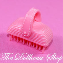 Fisher Price Loving Family Dollhouse Pink Horse Pony Hair Stable Brush-The Dollhouse Shop
